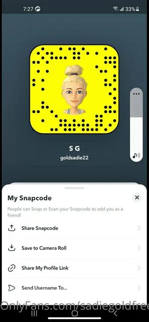 Sadiegoldfree OnlyFans Leaked Free Thumbnail Picture - #Nnvo9cZM9K