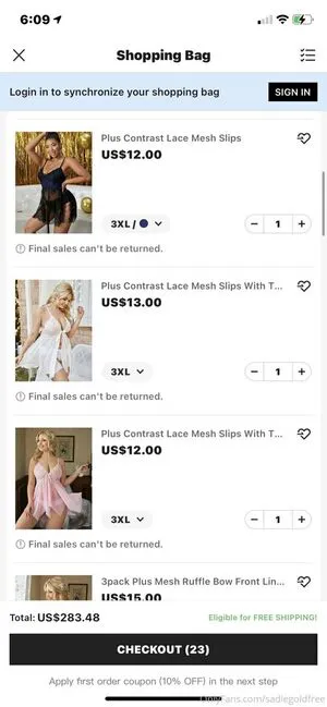 Sadiegoldfree OnlyFans Leaked Free Thumbnail Picture - #kvimV1y655