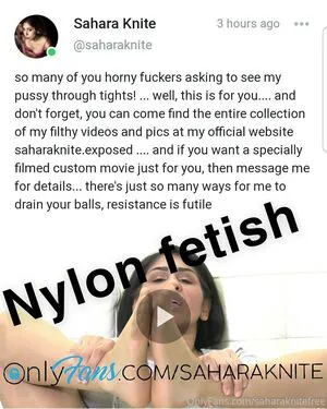 Saharaknitefree OnlyFans Leaked Free Thumbnail Picture - #l0U0BqBopQ