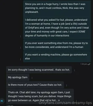 Sam Dreamy Lips OnlyFans Leaked Free Thumbnail Picture - #544lxNKhju