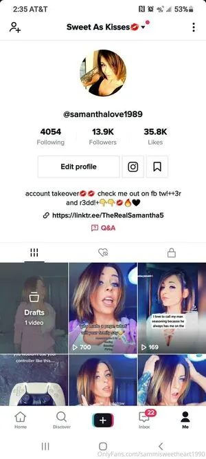 Sammisweethearttt OnlyFans Leaked Free Thumbnail Picture - #2okgednZ7o