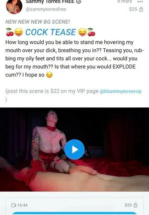 Sammy Torres OnlyFans Leaked Free Thumbnail Picture - #rljjC6n4oa