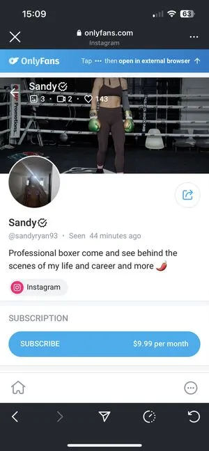 Sandy Ryan Boxer OnlyFans Leaked Free Thumbnail Picture - #NgavLRte1c