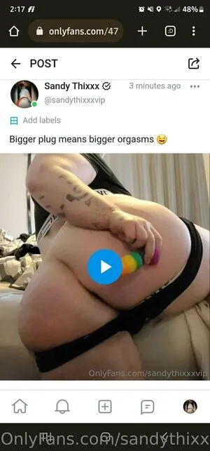 Sandythixx OnlyFans Leaked Free Thumbnail Picture - #lyTPrASP83