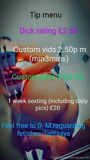 Sashaqueen100 OnlyFans Leaked Free Thumbnail Picture - #Ub7p08xDro
