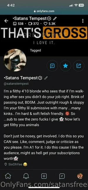 Satansfreebie OnlyFans Leaked Free Thumbnail Picture - #LH3gumq4q1