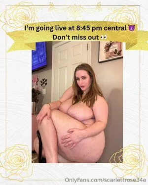 scarlettrose34e OnlyFans Leaked Free Thumbnail Picture - #5TNkFJuuAC