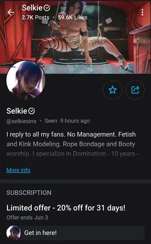 Selkiesmooth OnlyFans Leaked Free Thumbnail Picture - #EUSxCuX68j