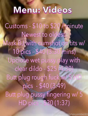 Sexyamber69 OnlyFans Leaked Free Thumbnail Picture - #5WqQRO8bd8
