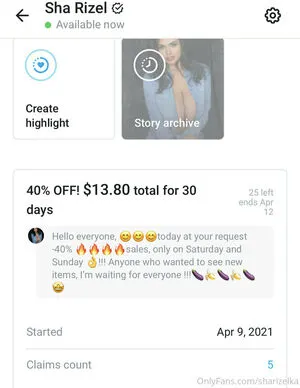 Sharizelka OnlyFans Leaked Free Thumbnail Picture - #98XBVEhHO7