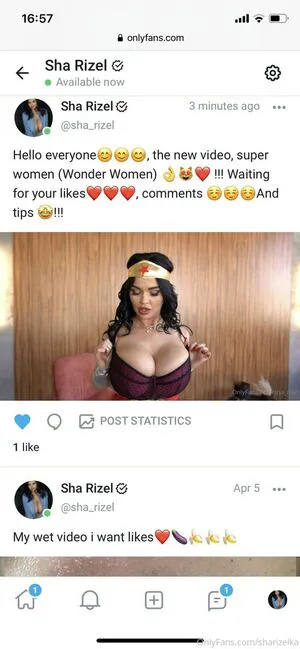 Sharizelka OnlyFans Leaked Free Thumbnail Picture - #XSmPztIDCd