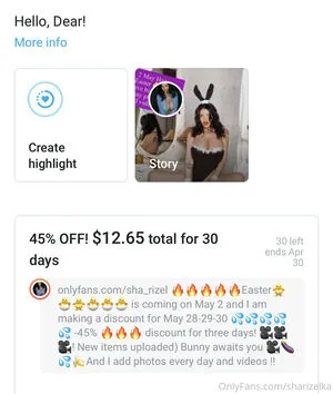 Sharizelka OnlyFans Leaked Free Thumbnail Picture - #cIJXRegreG