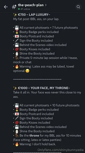 Shinybunnyadia OnlyFans Leaked Free Thumbnail Picture - #GoLJku8DPH