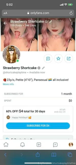 Shortcakeplaytimefree OnlyFans Leaked Free Thumbnail Picture - #vHuWA8Rz2X