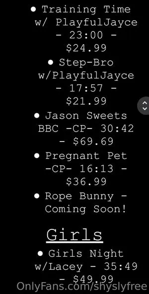 Shyslyfree OnlyFans Leaked Free Thumbnail Picture - #FaWFOUFYkT