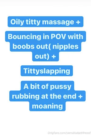 Sierralisabethfreeof OnlyFans Leaked Free Thumbnail Picture - #4TVIHJpguM