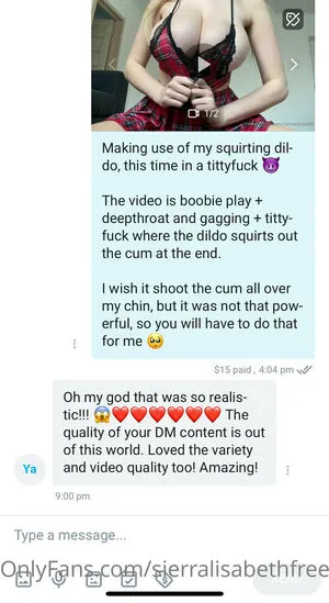 Sierralisabethfreeof OnlyFans Leaked Free Thumbnail Picture - #P1Z4csJdik