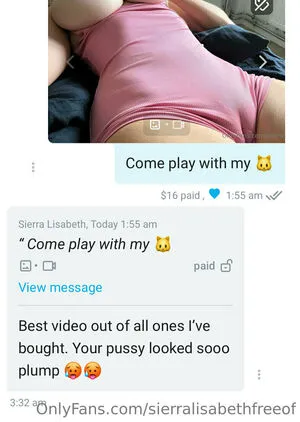 Sierralisabethfreeof OnlyFans Leaked Free Thumbnail Picture - #a0CbTsYp5p