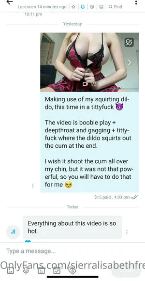 Sierralisabethfreeof OnlyFans Leaked Free Thumbnail Picture - #rjpqUi5SIS