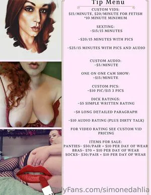 Simonedahlia OnlyFans Leaked Free Thumbnail Picture - #4jtbkWN6YA
