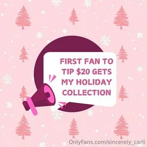 Sincerely Carli OnlyFans Leaked Free Thumbnail Picture - #2E6l1bVTQd