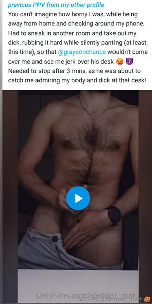 Slender Mattfree OnlyFans Leaked Free Thumbnail Picture - #RyVNgehVld