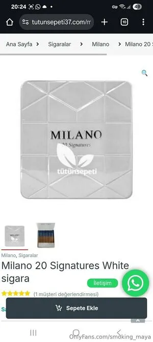 Smoking Maya OnlyFans Leaked Free Thumbnail Picture - #FW42LV2Pke