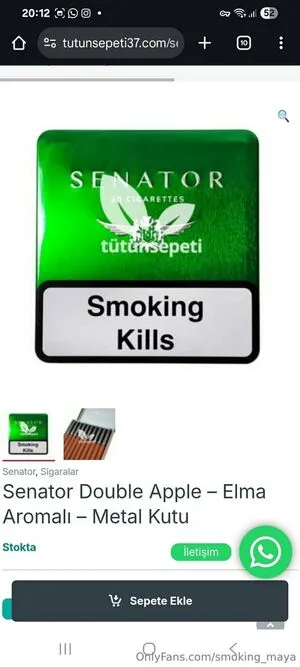 Smoking Maya OnlyFans Leaked Free Thumbnail Picture - #zFIK7A9Zib