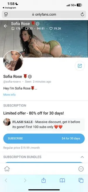Sofia Rose X OnlyFans Leaked Free Thumbnail Picture - #jm5nl3P9pk