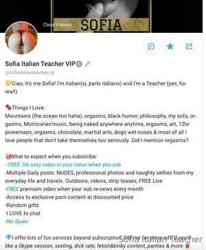 Sofiaitalianteacherfree OnlyFans Leaked Free Thumbnail Picture - #EEDpZA7nxJ