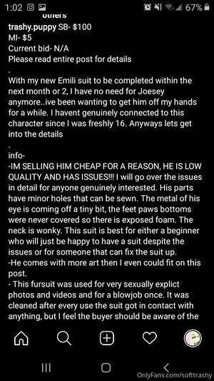 Softtrashy OnlyFans Leaked Free Thumbnail Picture - #murPzVtN1L