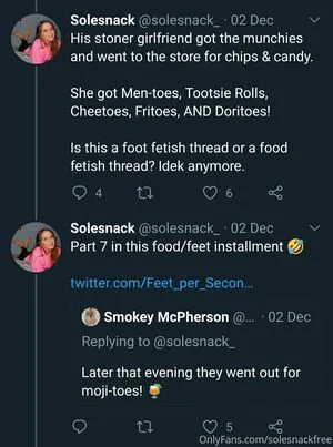 Solesnackfree OnlyFans Leaked Free Thumbnail Picture - #JxHvijuIiK