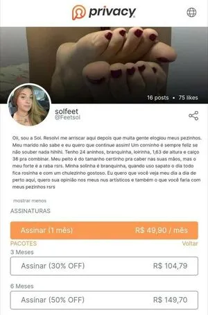 Solfeet OnlyFans Leaked Free Thumbnail Picture - #do8pEMvb6K