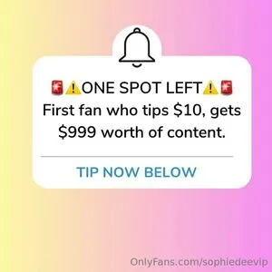 Sophiedeevip OnlyFans Leaked Free Thumbnail Picture - #3ihdwdv9tp