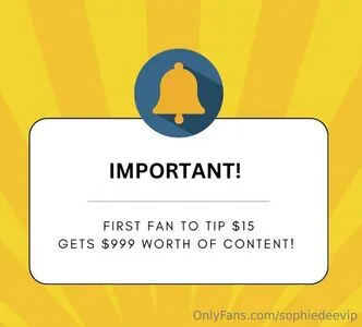 Sophiedeevip OnlyFans Leaked Free Thumbnail Picture - #yLTF8N3saq