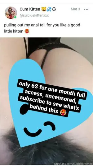 Suicidekittenxo OnlyFans Leaked Free Thumbnail Picture - #IG7ojskmg2