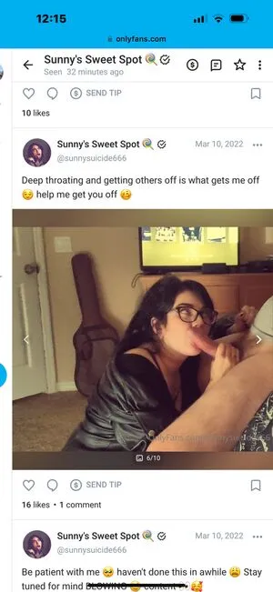 Sunnysuicide666 OnlyFans Leaked Free Thumbnail Picture - #2liikaInc9