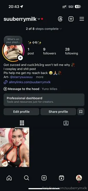 Suuberrymxlk OnlyFans Leaked Free Thumbnail Picture - #kAx7Hf5nMm