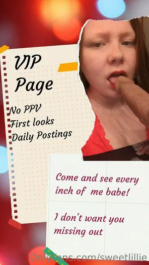 Sweetlillie OnlyFans Leaked Free Thumbnail Picture - #wtbYoOaYxQ