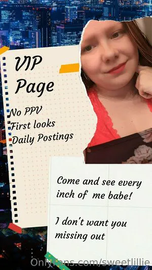 Sweetlillie OnlyFans Leaked Free Thumbnail Picture - #ynrUcEnGTv