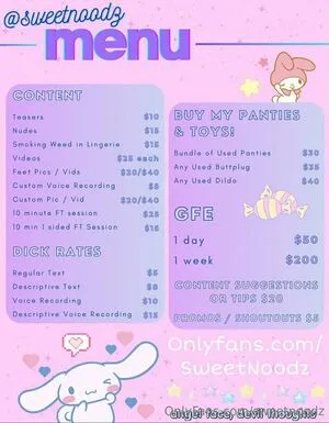 Sweetnoodz OnlyFans Leaked Free Thumbnail Picture - #0tDj99o6MZ