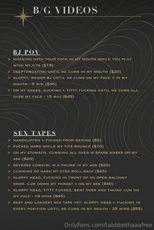 Tabbbethaaafree OnlyFans Leaked Free Thumbnail Picture - #9tzIVZROWk