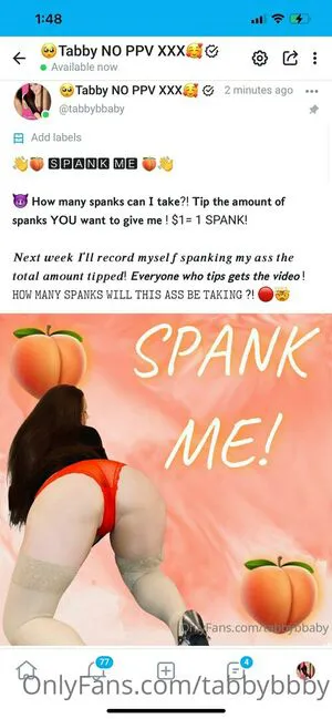 Tabbybbby OnlyFans Leaked Free Thumbnail Picture - #SjFGFD56li