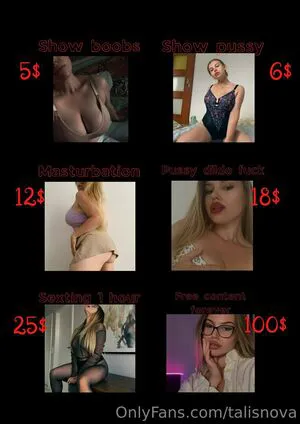 Talisnova OnlyFans Leaked Free Thumbnail Picture - #LPdfWTJa3J