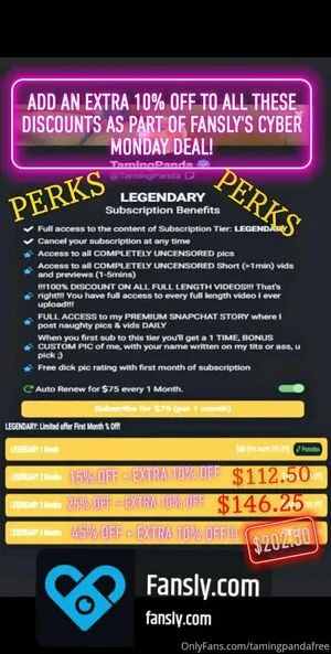 Tamingpandafree OnlyFans Leaked Free Thumbnail Picture - #3TJNHUTaRl