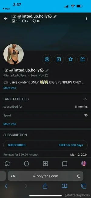 Tattedupholly OnlyFans Leaked Free Thumbnail Picture - #kvburaPsNb