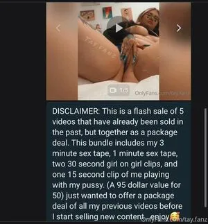 Tay Fanz OnlyFans Leaked Free Thumbnail Picture - #cF9qTbi9Qg