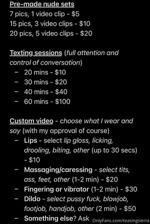 Teasingsierra OnlyFans Leaked Free Thumbnail Picture - #VsnXwU46v5