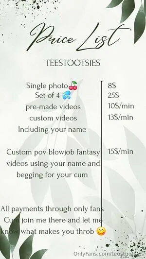 Teestootsies OnlyFans Leaked Free Thumbnail Picture - #VfLxWZ2toE