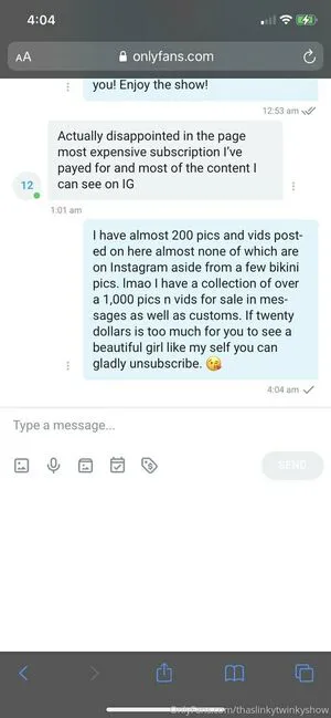 Thaslinkytwinkyshow OnlyFans Leaked Free Thumbnail Picture - #BEQcazzylf